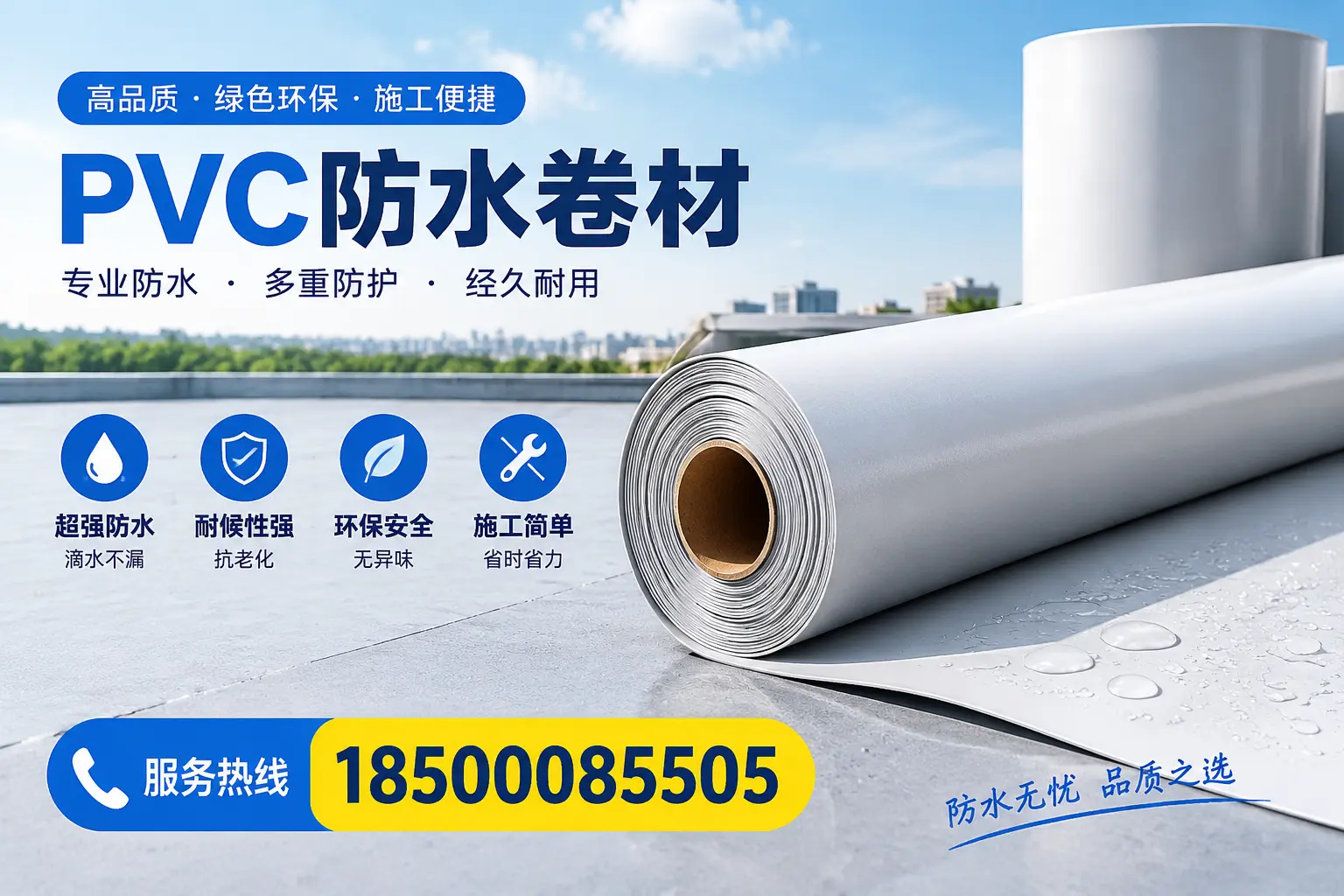 选用PVC防水卷材时需要避开的常见误区,特别是在遂宁