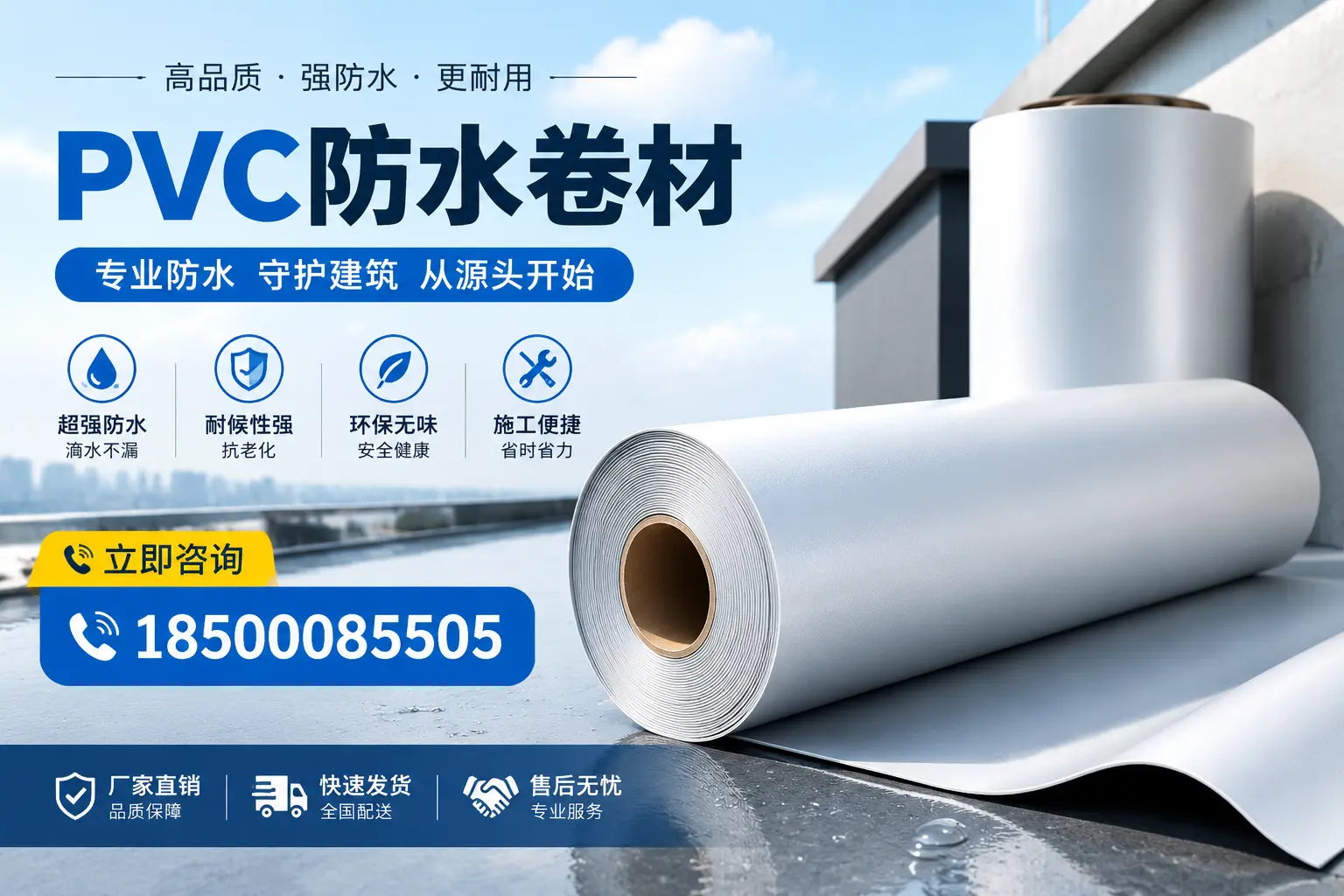 如何评估PVC防水卷材的性价比？遂宁消费者必看