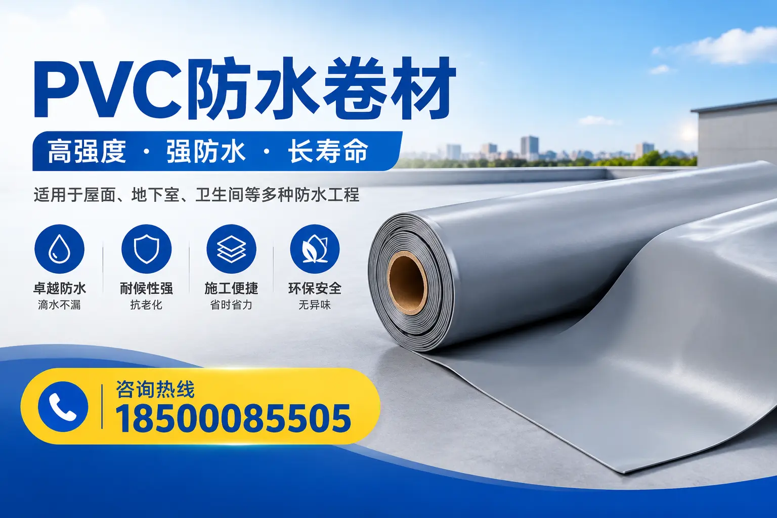遂宁pvc防水卷材的价格趋势及影响因素